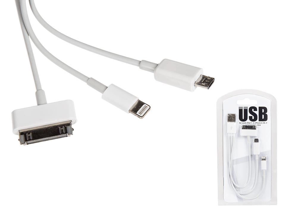 USB charging cable for iPad 1 4